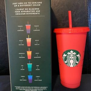 1 Individual Starbucks Color Changing Cup
